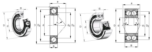 SKF  3205A-2Z 